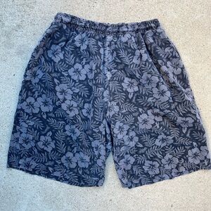 Men's VTG Klovis Shorts Multicolor Floral L Cotton TIKI Hawaii Beach Surf Y2K US